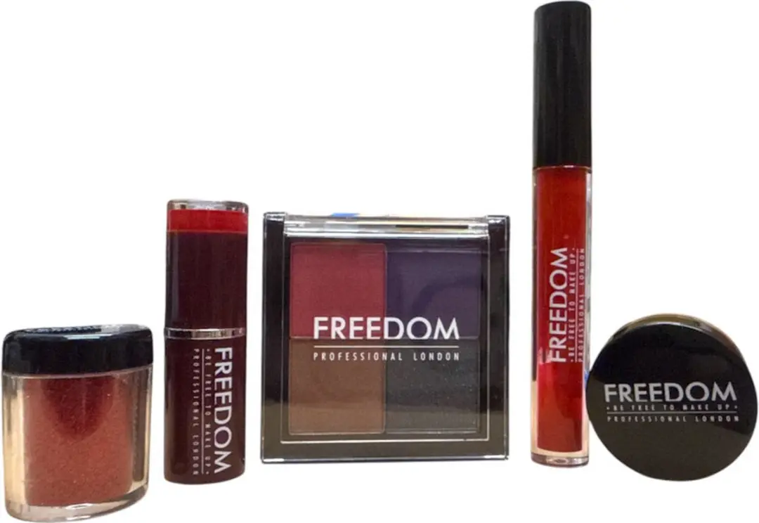 Makeup Revolution Freedom The Vamp Noir Cadeauset - 6 Stuks
