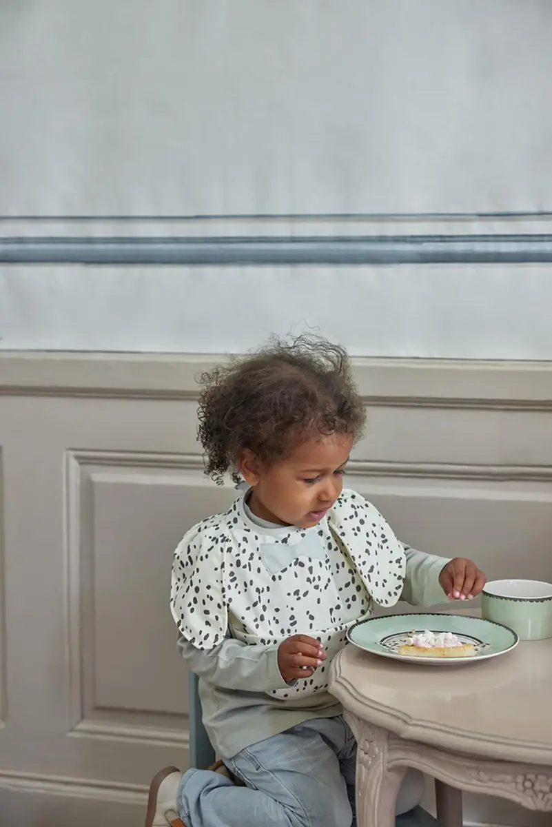 Elodie Porceleinen Babybord & Kom Darling Dalmatiërs