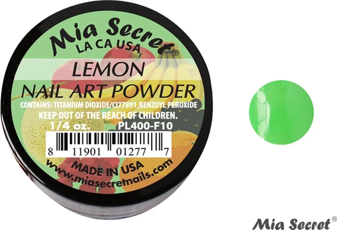 Mia Secret Acrylpoeder Lemon Groen 7.5ml