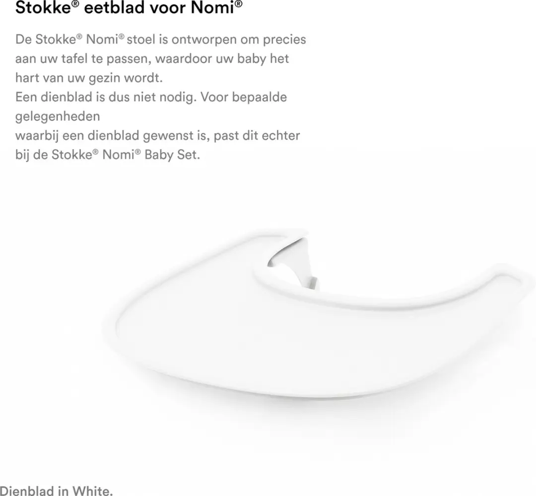 Stokke Nomi Dienblad - Grijs