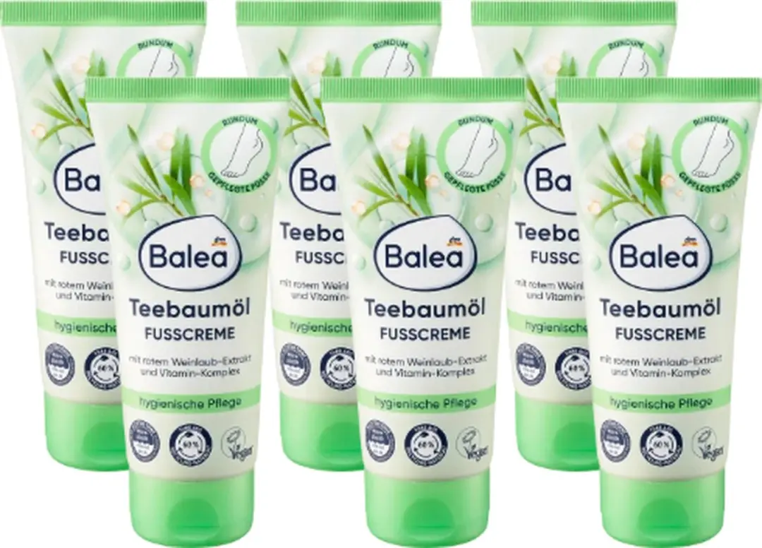 Balea Voetcrème Tea Tree Olie