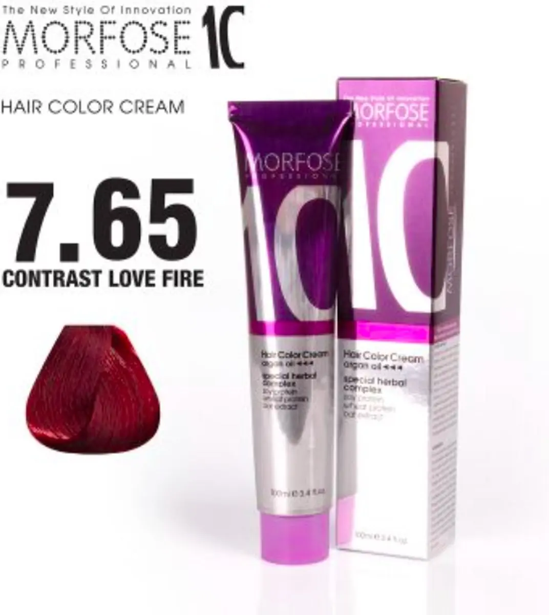 Morfose Color Cream 7.65 Contrast Love Fire 100ml
