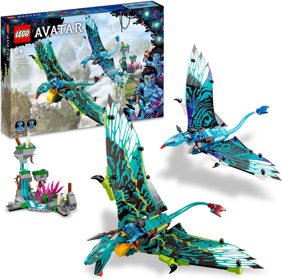 LEGO Avatar Jake & Neytiri’s eerste vlucht op de Banshee - 75572