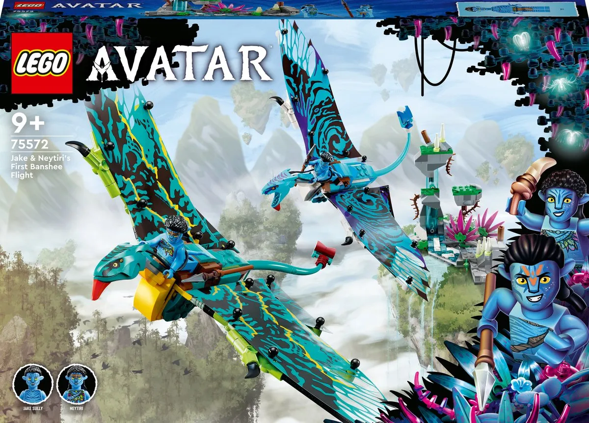 LEGO Avatar Jake & Neytiri’s Eerste Vlucht Banshee 75572