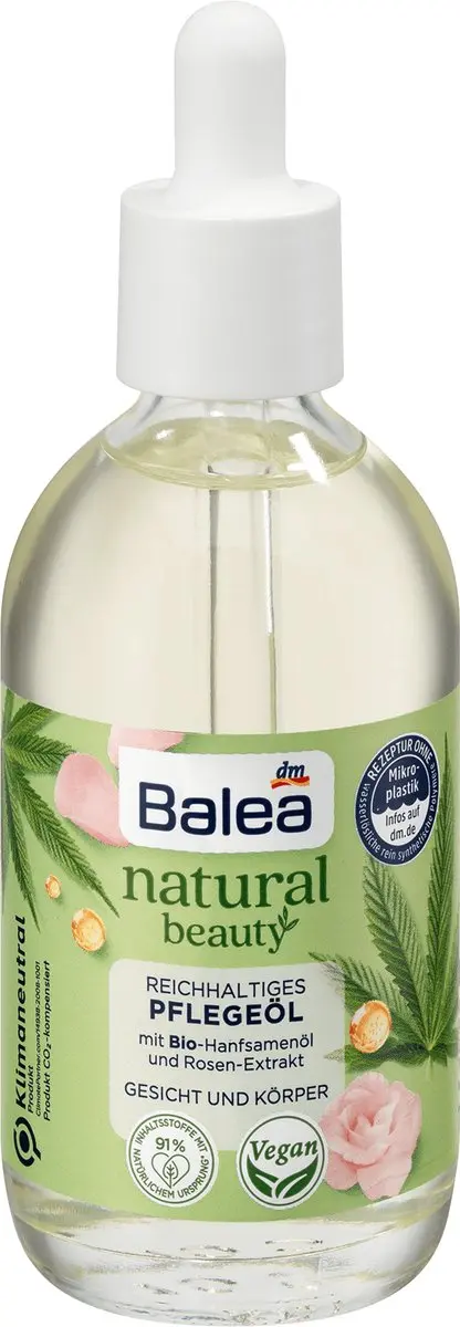 Balea Natural Beauty Care Olie 100ml