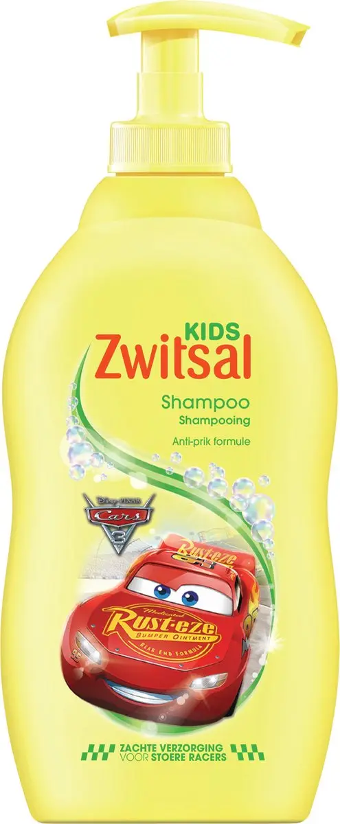 Zwitsal Shampoo Boys Cars 2400ml (6x400ml)