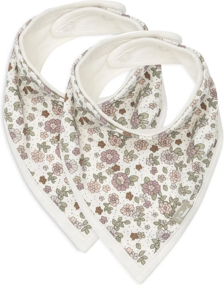Jollein Slab Bandana Retro Flowers