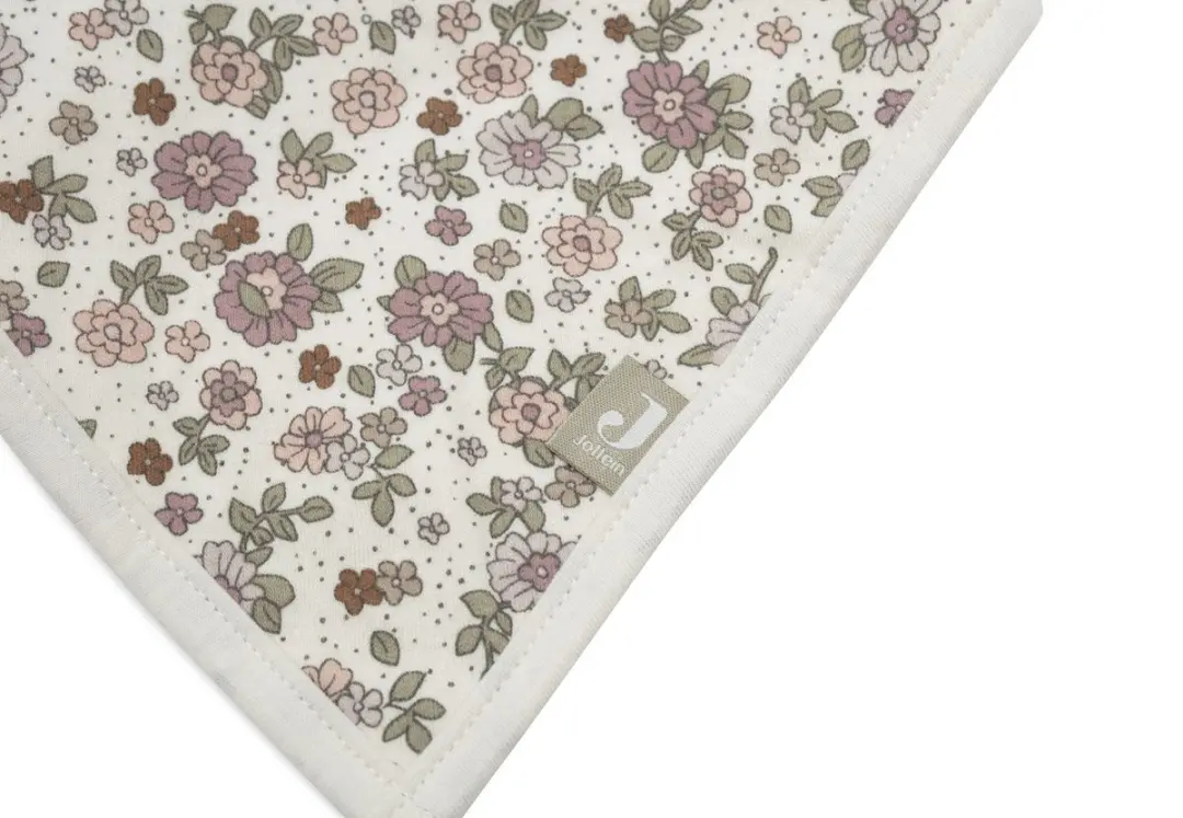 Jollein Slab Bandana Retro Flowers - 2 Stuks