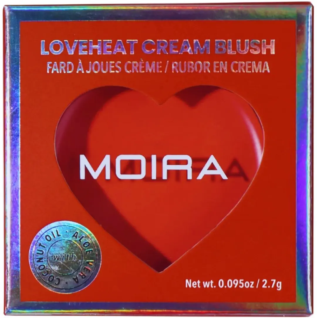 Moira Beauty Loveheat Cream Blush 03 I Want You - 2,7 g - Oranje