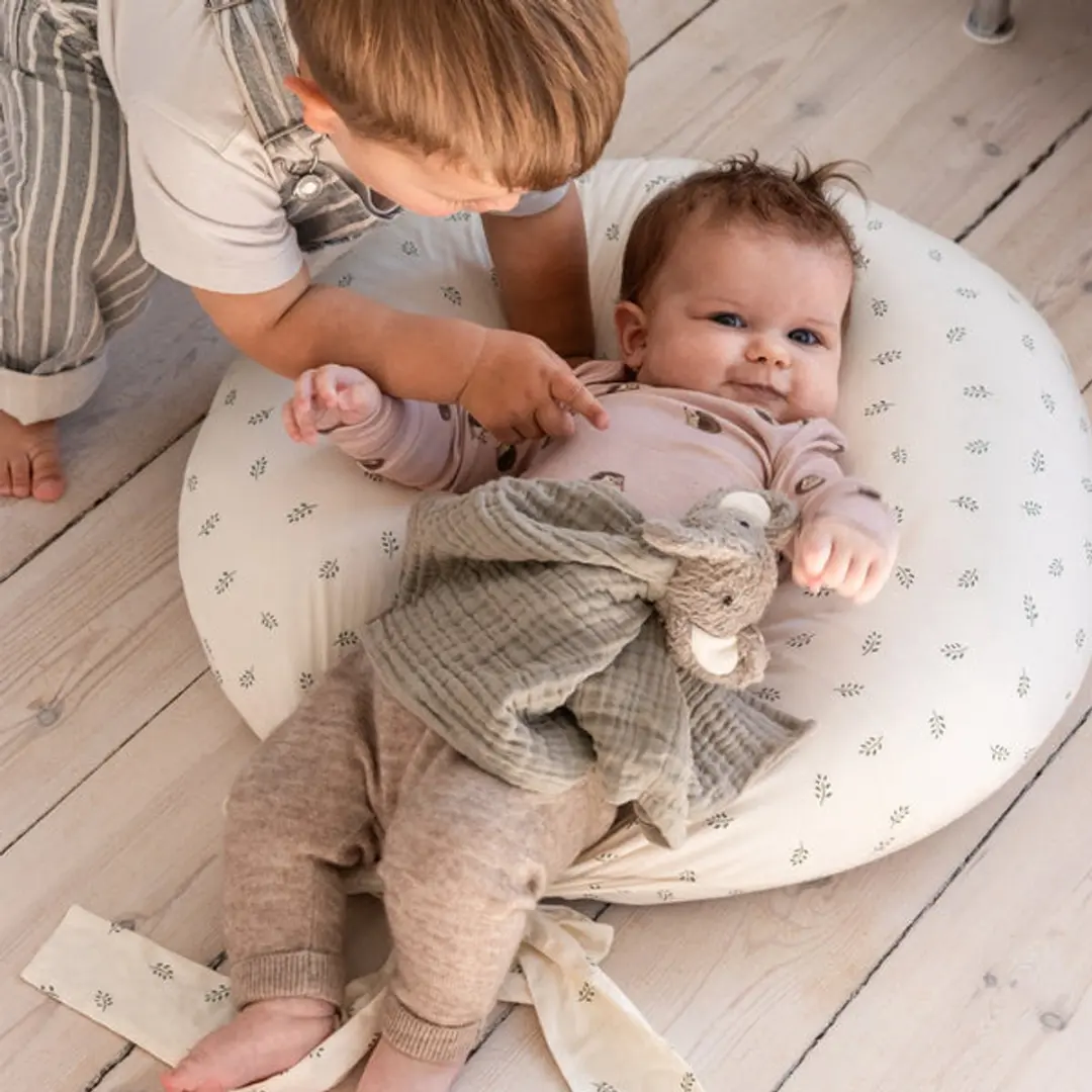 Sebra Voedingskussen Blue Olive