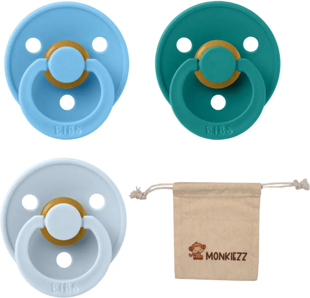 BIBS Fopspenen Maat 2 6-18m Latex