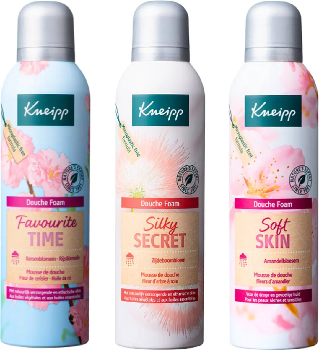 Kneipp Cadeauset Douchegel Favourite Secret - 3 Stuks