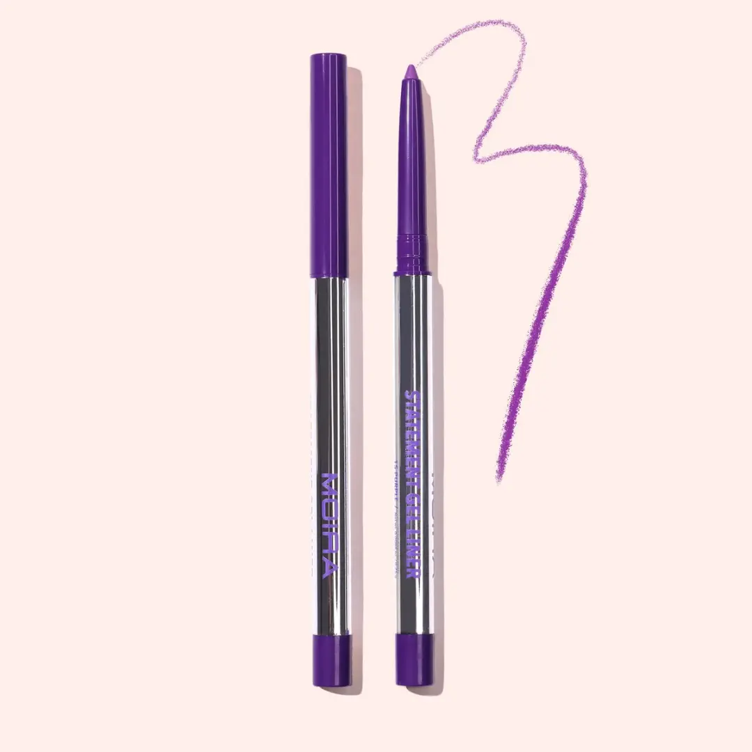 Moira Statement Waterproof Gel Liner 015 Purple - 0.25g - afbeelding 6 van 6