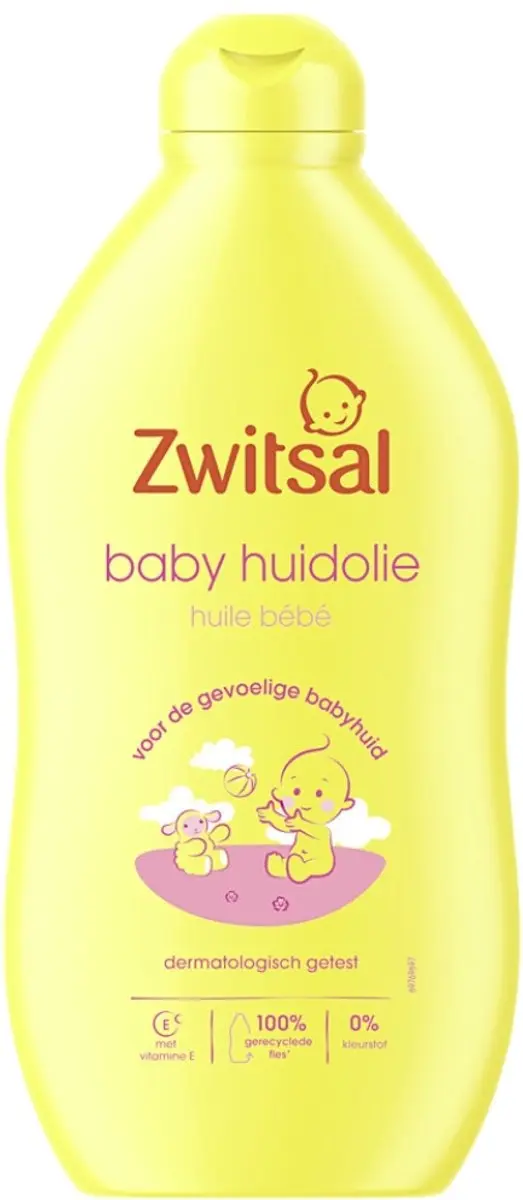 Zwitsal Baby Huidolie 400ml - 12 Stuks