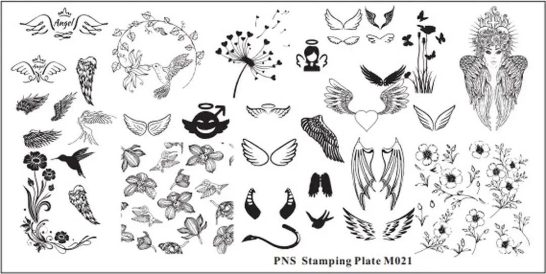 Korneliya PNS Stamping Plate MINI M021 - 21