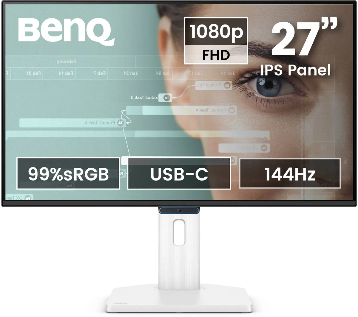 BenQ GW2790TC EyeCare Monitor 27" - IPS FHD 144Hz - USB-C/HDMI/DisplayPort