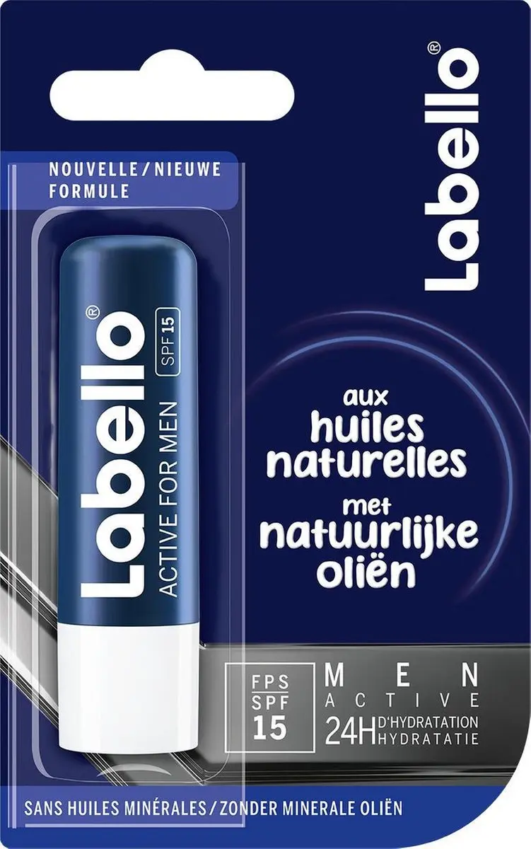 Labello Active for Men Lippenbalsem 4.8g