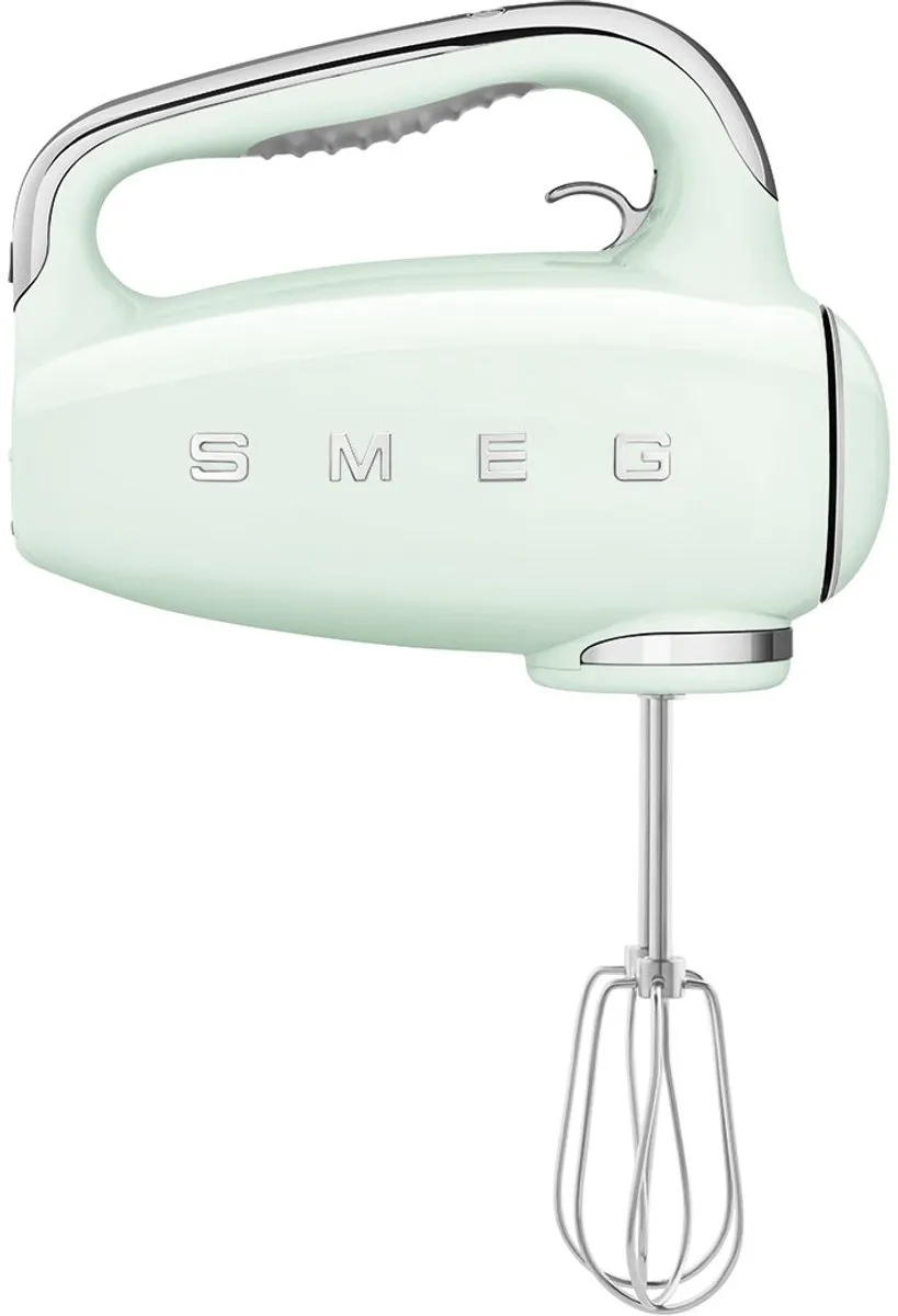 Smeg HMF01PGEU Handmixer - 250W - 9 Snelheden - Watergroen