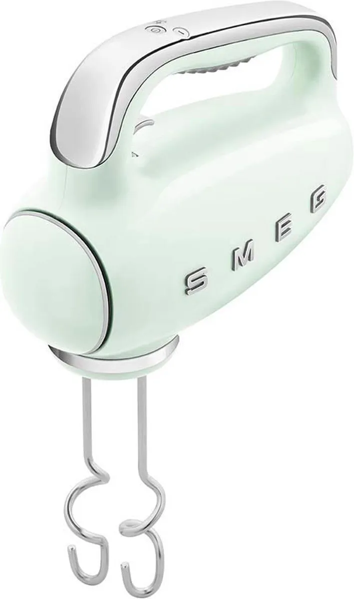 Smeg HMF01PGEU Handmixer - 250W - 9 Snelheden - Watergroen