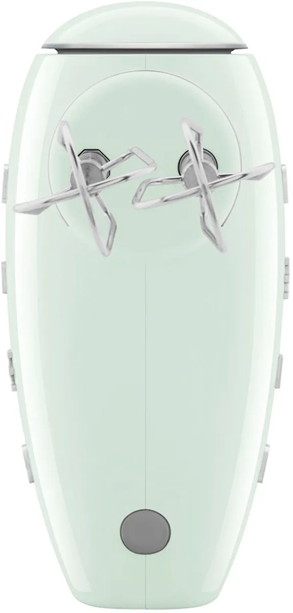 Smeg HMF01PGEU Handmixer - 250W - 9 Snelheden - Watergroen - afbeelding 6 van 6