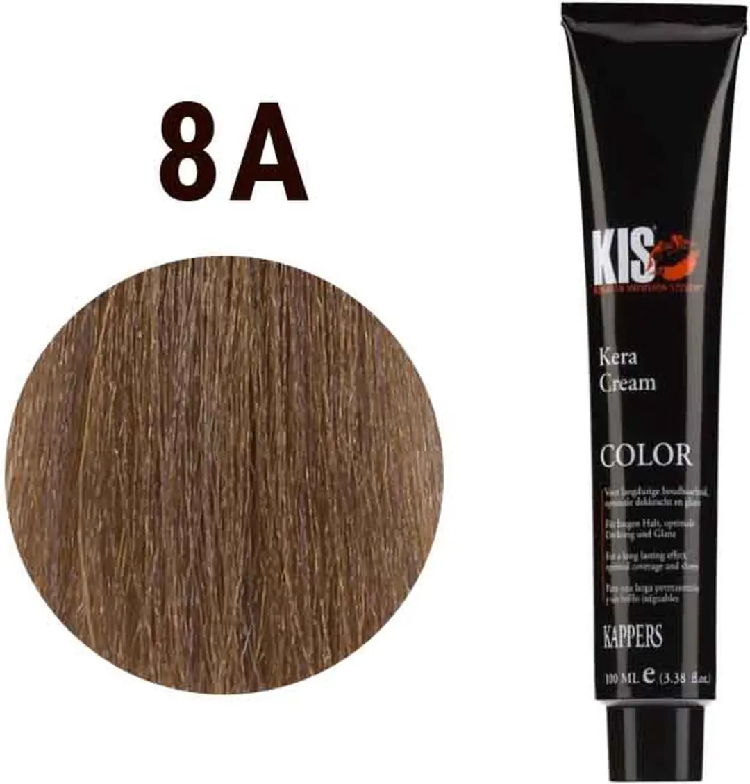 KIS Haarverf 8A Licht Asblond 100ml