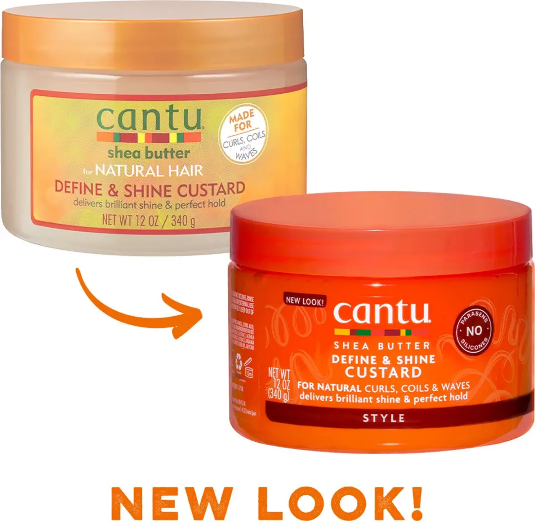 Cantu Define & Shine Custard 340g
