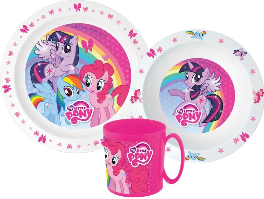 My Little Pony Eetset 3-delig