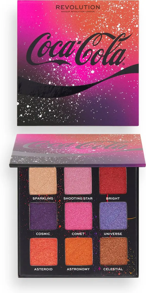 Makeup Revolution x Coca Cola Mini Palette Oogschaduw