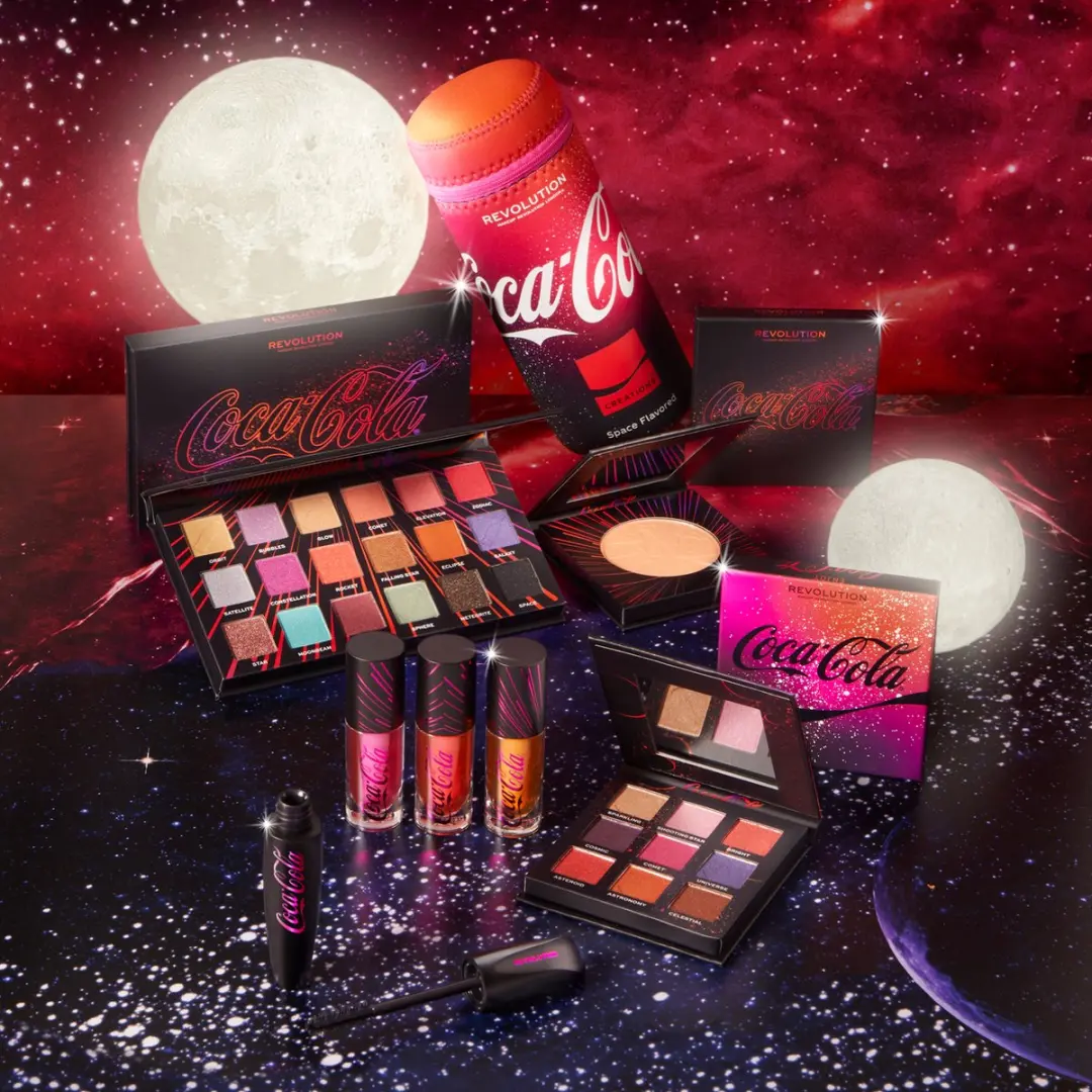 Makeup Revolution x Coca Cola Mini Palette Oogschaduw - 9 Kleuren