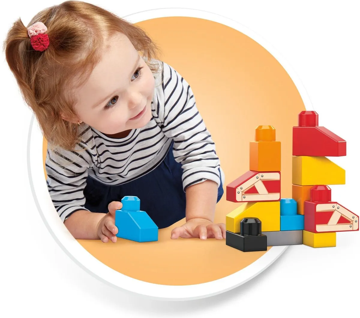 Fisher Price Mega Bloks Lil' Bouwset 20 Stuks - Multikleur
