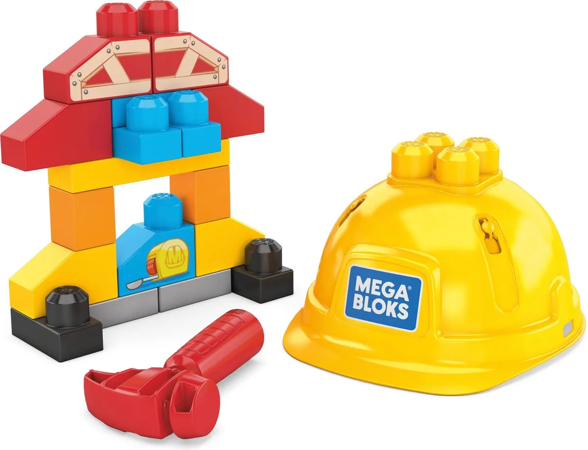 Fisher Price Mega Bloks Lil' Bouwset 20 Stuks - Multikleur