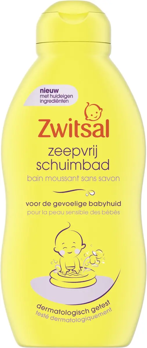 Zwitsal Schuimbad Zeepvrij 600ml - 3x200ml