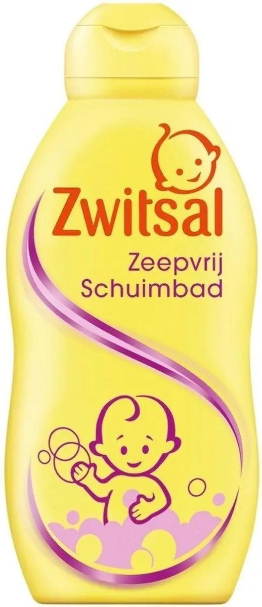 Zwitsal Schuimbad Zeepvrij 600ml - 3x200ml