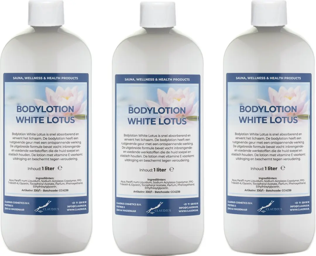 Splashbox Cosmetics Bodylotion White Lotus 1L