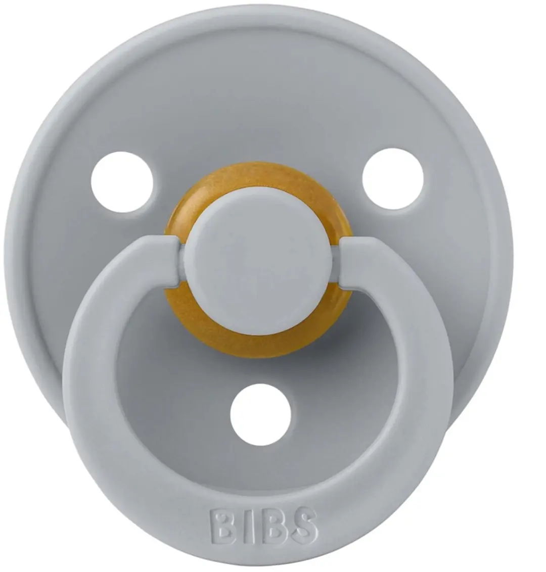 BIBS Colour Pacifier Stage 2 Fopspeen - 2 Stuks - Blush/Cloud