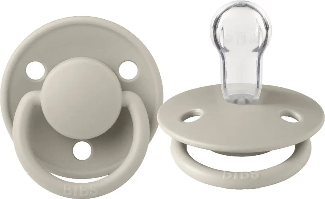 BIBS De Lux Sand Silicone Fopspeen - Beige