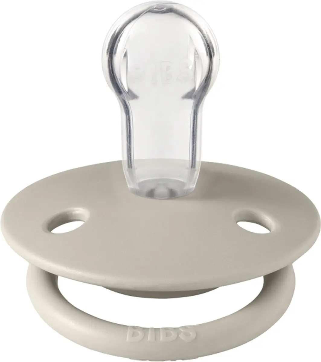 BIBS De Lux Sand Silicone Fopspeen - Beige
