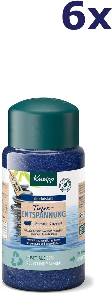 Kneipp Badkristallen Tiefen Entspannung Patchouli 600g