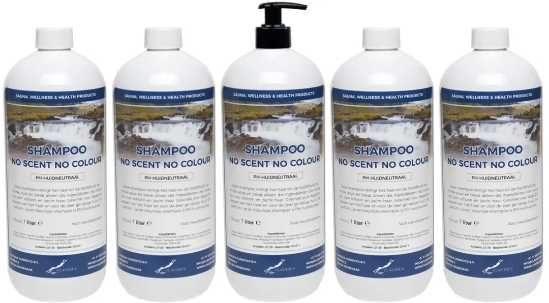 Splashbox Cosmetics Shampoo No Scent No Colour 1L