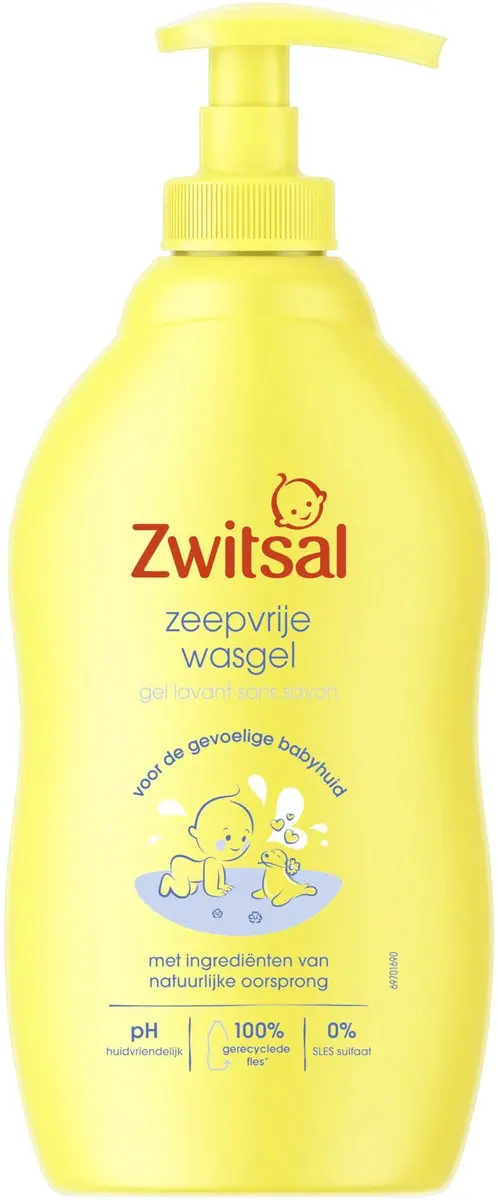 Zwitsal Zeepvrije Wasgel 400ml