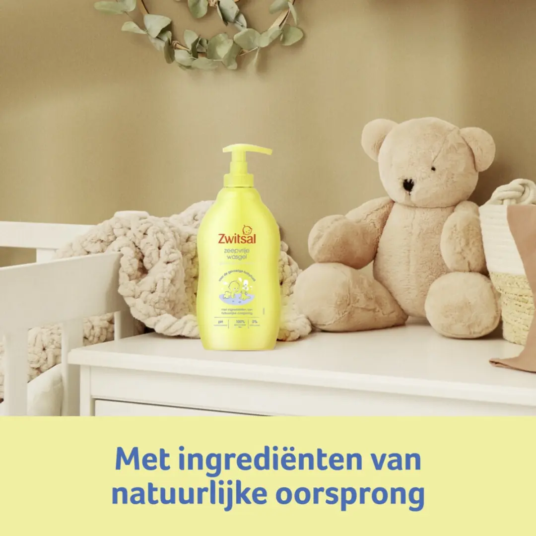 Zwitsal Zeepvrije Wasgel 400ml