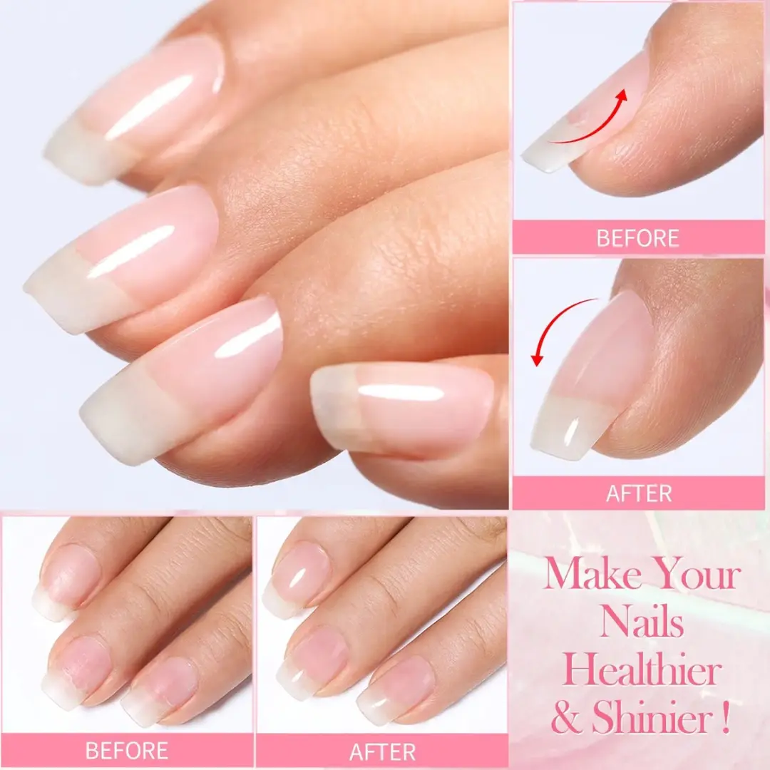 Born Pretty BIAB Builder Gel Set - 11 Stuks - 15ml - Baby pink - afbeelding 6 van 6