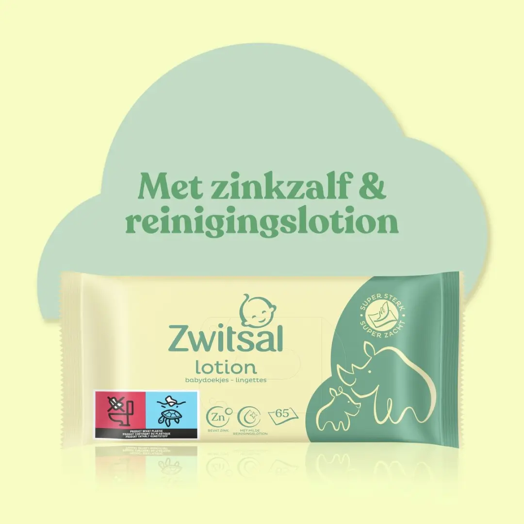 Zwitsal Billendoekjes Lotion 780 Stuks - 12x65