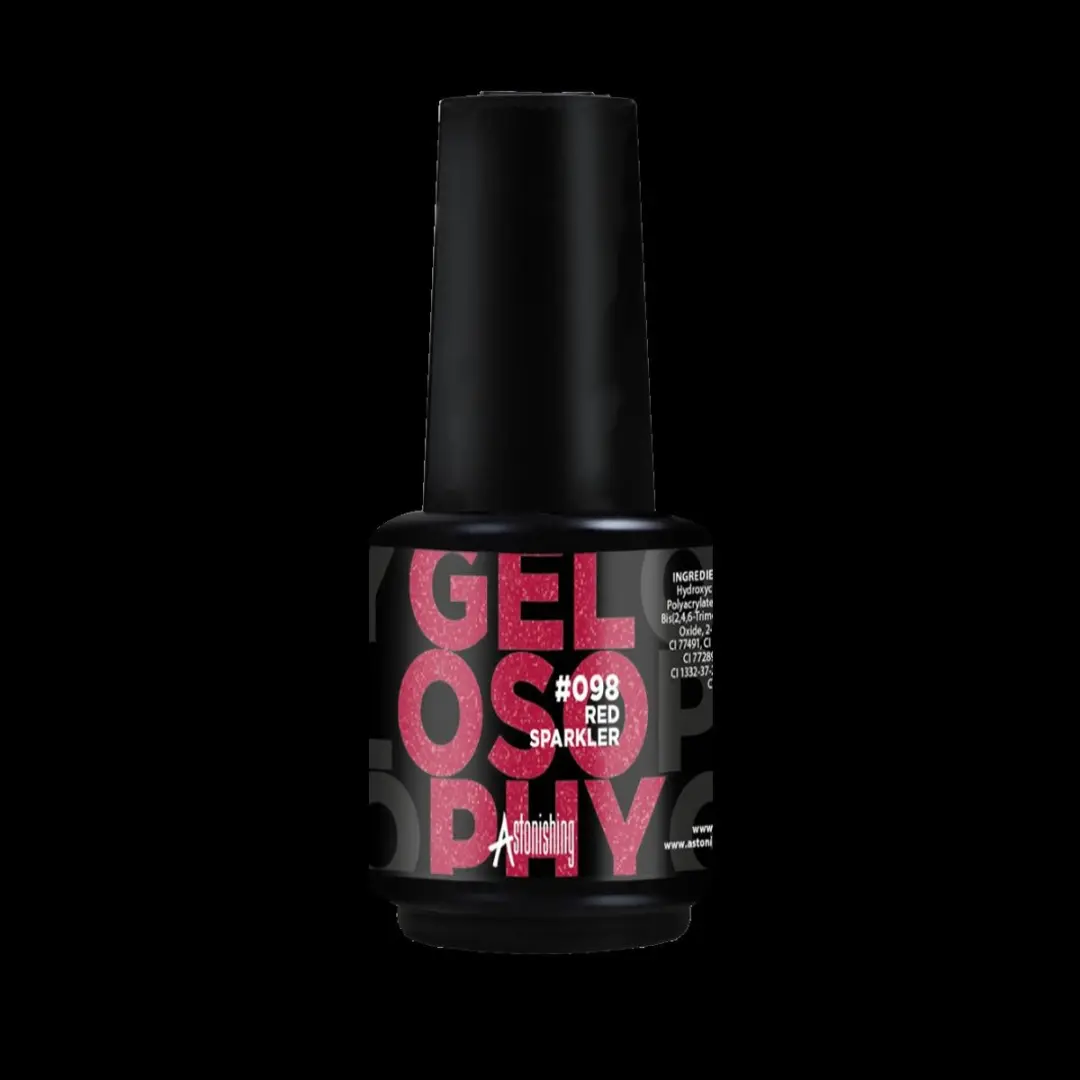 Astonishing Gelosophy #098 Red Sparkler - 15ml