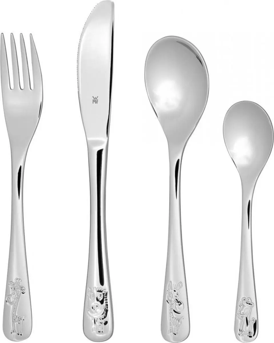 WMF Safari Kinderbestek 4-delig