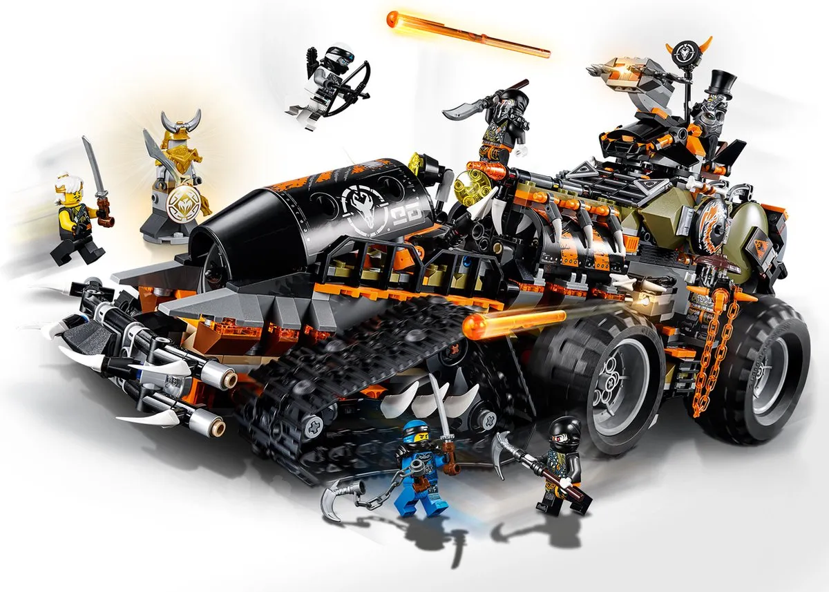 LEGO Ninjago Dieselnaut 70654 - 1179 Stukken