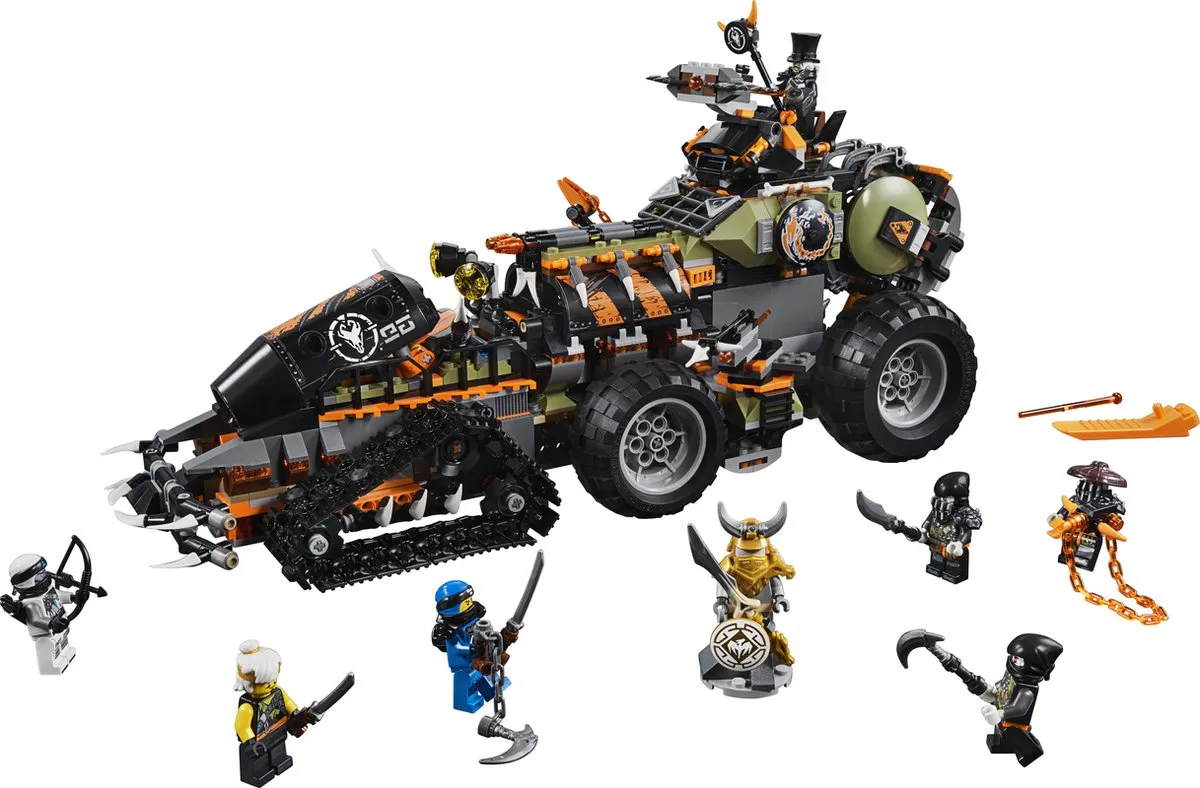 LEGO Ninjago Dieselnaut 70654 - 1179 Stukken