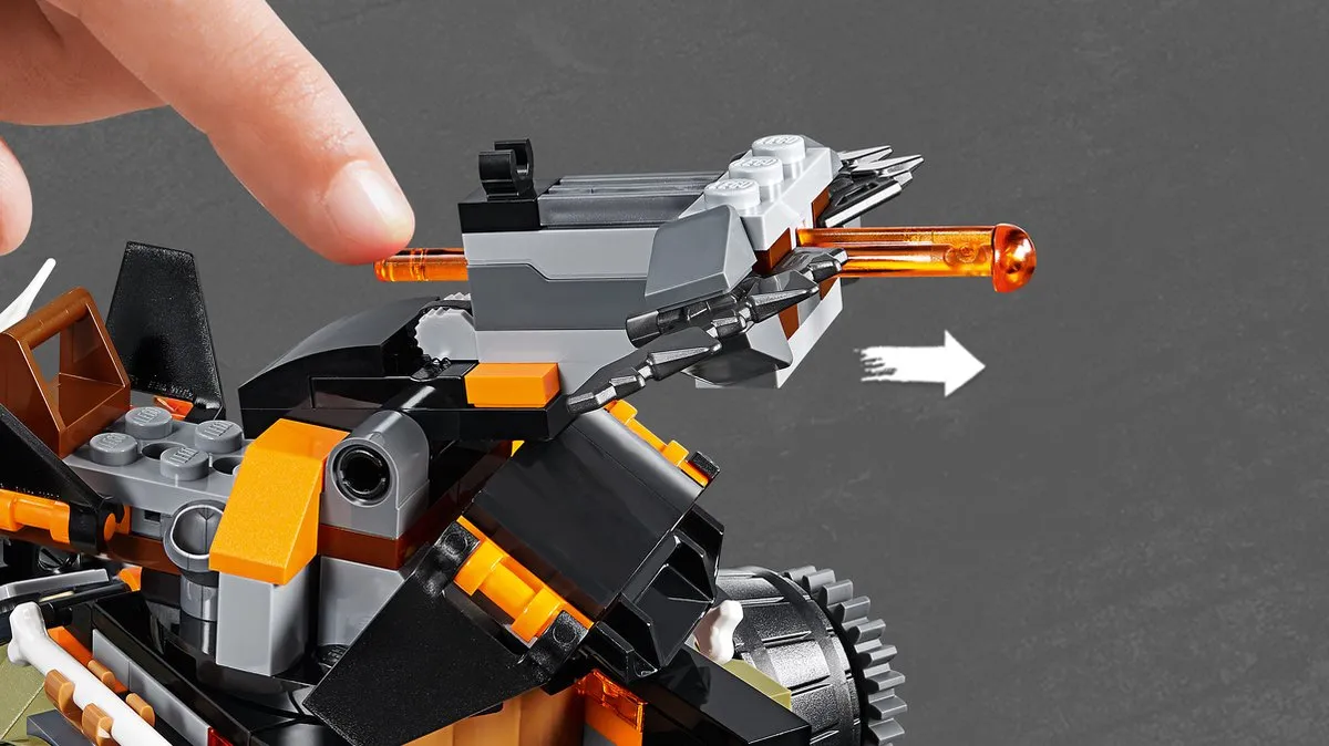 LEGO Ninjago Dieselnaut 70654 - 1179 Stukken