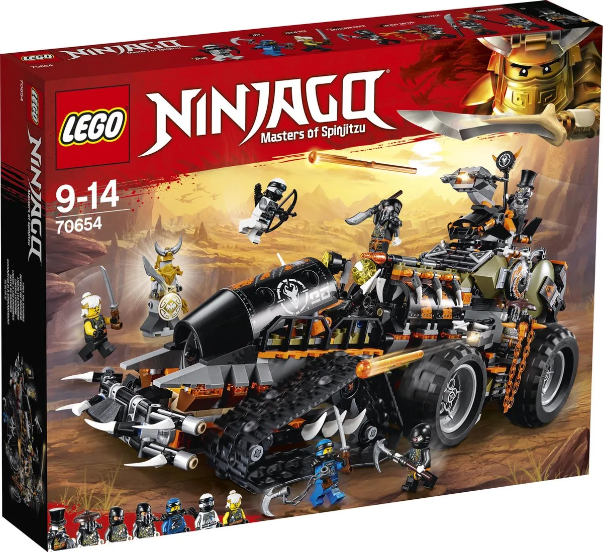 LEGO Ninjago Dieselnaut 70654