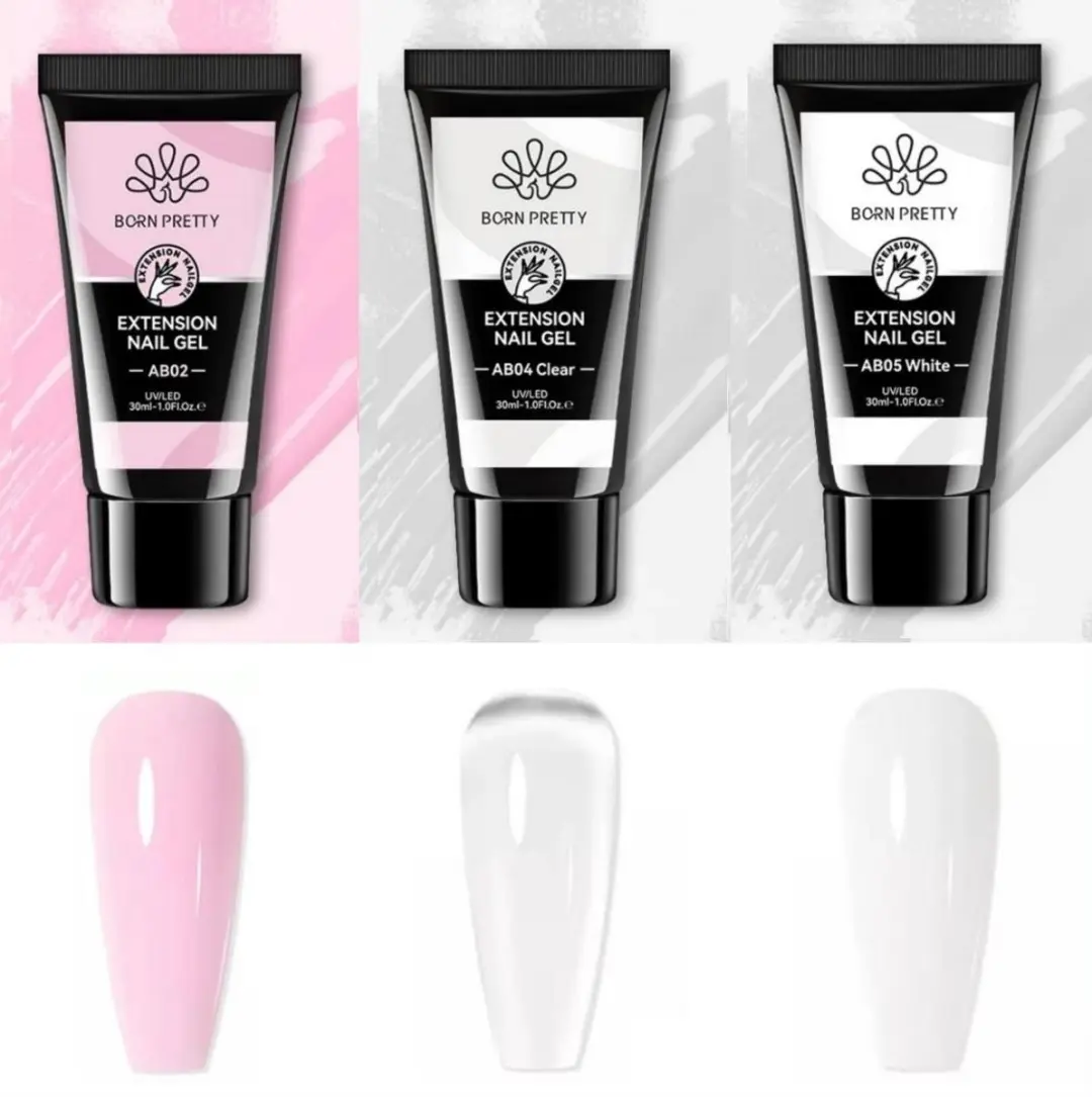 Born Pretty Polygel Starterkit 90ml - 3x30ml - M
